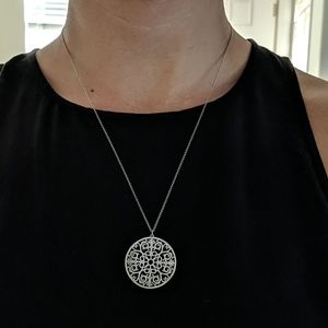 Tiffany and Co sterling silver necklace